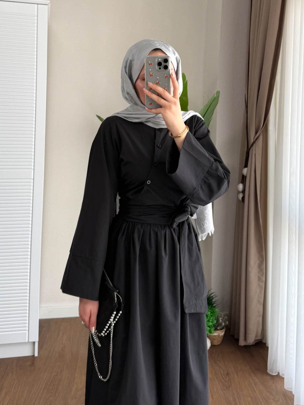 Aden Etekli Takım Siyah