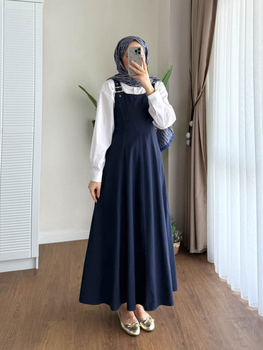 Kamila Gabardin Jile Lacivert