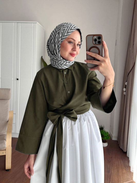 Vera Tasarım Gömlek  Haki